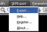 SKP Export for AutoCAD