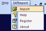 SKP Import for IRONCAD