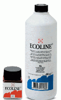 Ecoline blanc et or