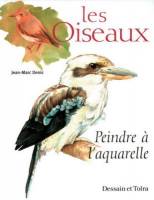 Les oiseaux à l'aquarelle