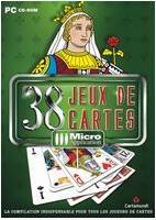 Logiciel 38 Jeux de Cartes