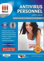 Logiciel antivirus : Antivirus Personnel 2010 (2 postes)