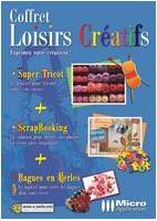 Logiciel coffret Loisirs Cratifs : Tricot, scrapbooking, perles