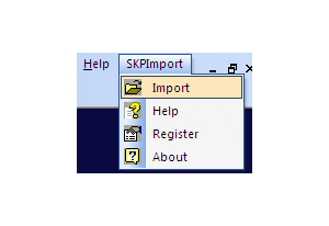 SKP Import for IRONCAD