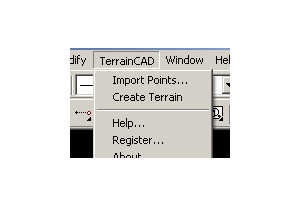 TerrainCAD pour AutoCAD