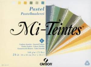 Bloc pastel mi-teintes