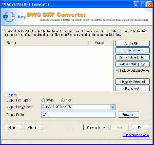 Any DWG DXF Converter