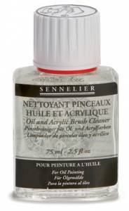 Nettoyant pinceaux huile