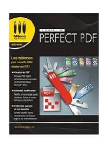 Logiciel PDF : Perfect PDF 5 Premium