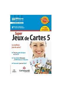 Logiciel Super jeux de cartes 5