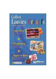 Logiciel coffret Loisirs Cratifs : Tricot, scrapbooking, perles