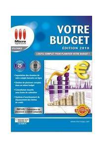 Logiciel compte personnel : Votre budget 2010