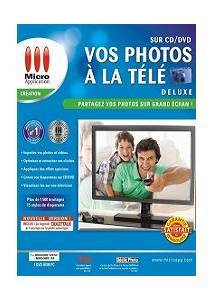 Logiciel diaporama gravure photo sur CD DVD : Vos Photos  la Tl sur CD/DVD Deluxe 2010