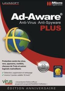 Logiciel pack scurit informatique : AD-Aware Plus