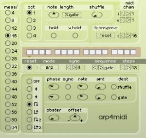 arp4midi